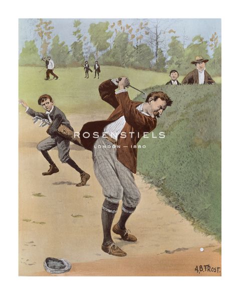 Arthur Frost Hand Numbered Limited Edition Print on Paper :"Putting out of Sand"