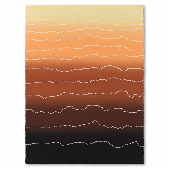 Arthur Secunda Limited Edition 22 x 30 serigraph:"High Rise"