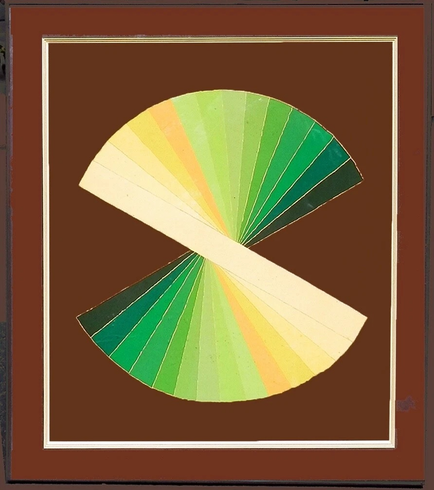 Arthur Secunda Limited Edition Hand Pulled Serigraph on Paper: "LEMON TWIST"