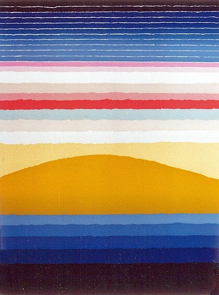 Arthur Secunda Limited Edition Hand Pulled Serigraph on Paper: "MIRAGE"