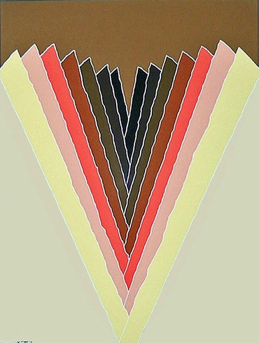 Arthur Secunda Signed Limited Edition Hand Pulled Serigraph on Paper: "OPENING UP"