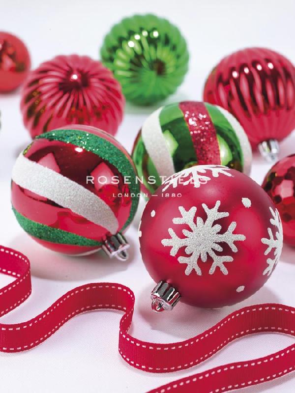 Assaf Frank 30 x 40 in. Open Giclee Canvas:"Christmas Baubles"