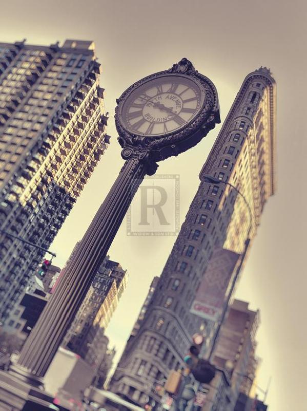 Assaf Frank 30 x 40 in. Open Giclee Canvas:"New York Time" - Assaf Frank