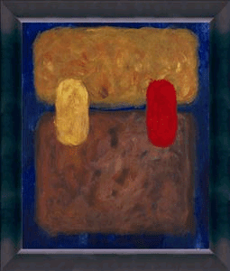 Aubrey Freeman Unsigned Open Edition Gicl&eacute;e:"Abstract Form"