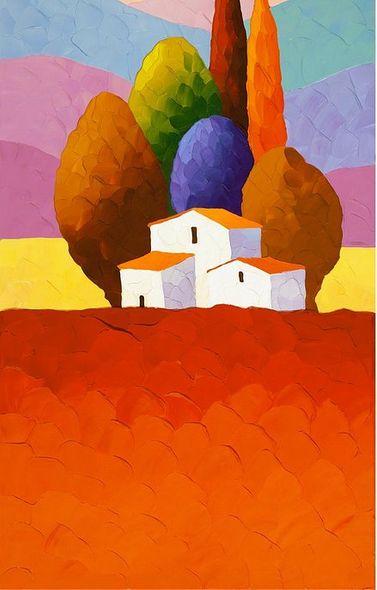 Sveta Esser  Limited Edition Canvas  Giclee:"Rolling Dunes"