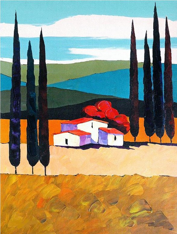 Sveta Esser  Limited Edition Canvas  Giclee: "Brilliance"