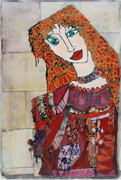 Avi Ben-Simhon Limited Edition Canvas Giclee:"Delicate"