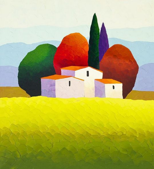 Sveta Esser  Limited Edition Canvas  Giclee:"Affair of the Heart"