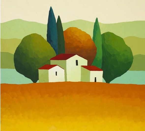 Sveta Esser  Limited Edition Canvas Giclee:"Sunshine Moment"