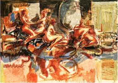 Avinoam Kosowsky Limited Edition Serigraph:"Harmony"