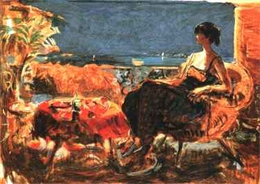 Avinoam Kosowsky Limited Edition Serigraph:"Mediterranean Balcony"