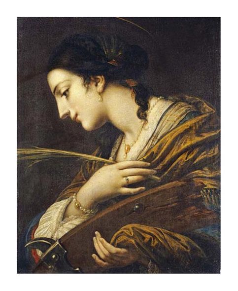 Baldassare Franceschini Fine Art Open Edition Gicl&eacute;e:"Saint Catherine of Alexandria"