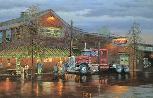 Barnhouse Signed and Numbered Limited Edition Artist Proof Only 60 Lithograph: "Big Red"