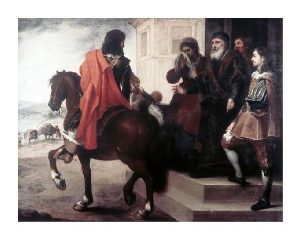 Bartolome Esteban Murillo Fine Art Open Edition Gicl&eacute;e:"Departure of the Prodigal Son"