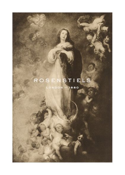 Bartolome Esteban Murillo Hand Numbered Limited Edition Print on Paper :"The Immaculate Conception"