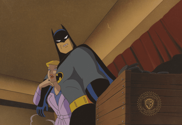 Batman The Animated Series Original Production Cel: "Batman"