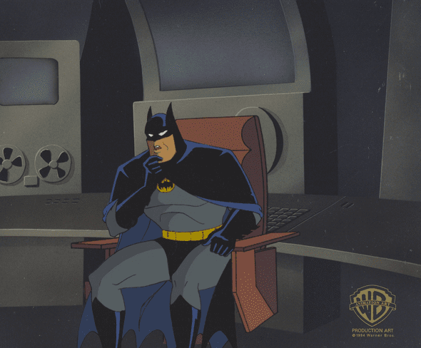 Batman The Animated Series Original Production Cel: "Batman"