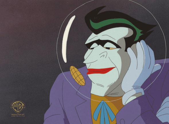 Batman The Animated Series Original Production Cel: "Joker"