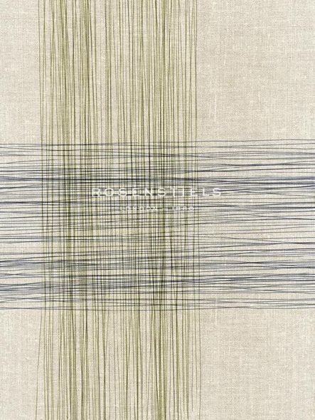 Belle Poesia 30 x 40 in. Open Giclee Canvas:"Nordic Plaid"