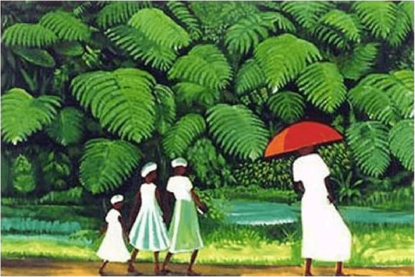 Bernard Hoyes Artist Signed Limited Edition Serigraph on paper:"Daughters"