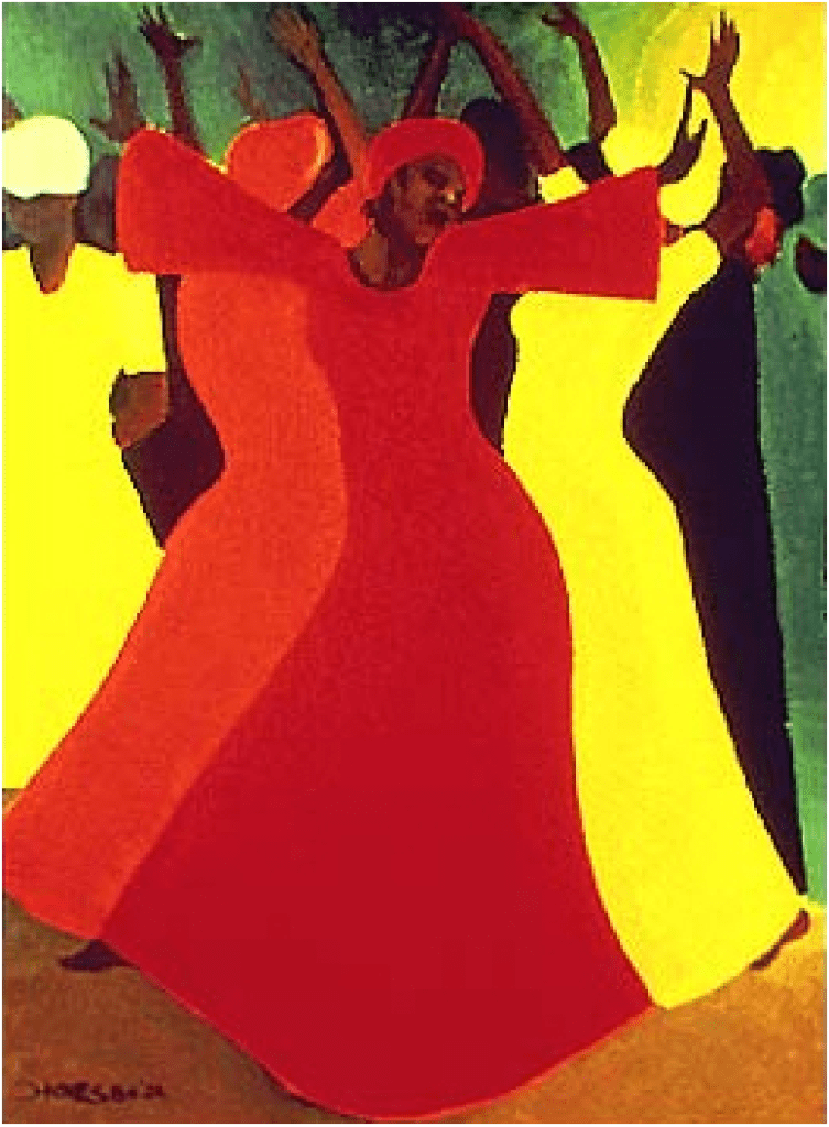 Bernard Hoyes Artist Signed Limited Edition Serigraph on paper:"In The Spirit"