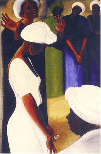 Bernard Hoyes Artist Signed Limited Edition Serigraph on paper:"Sharon's Blessing"