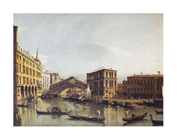 Bernardo Bellotto Fine Art Open Edition Gicl&eacute;e:"The Grand Canal, Venice"