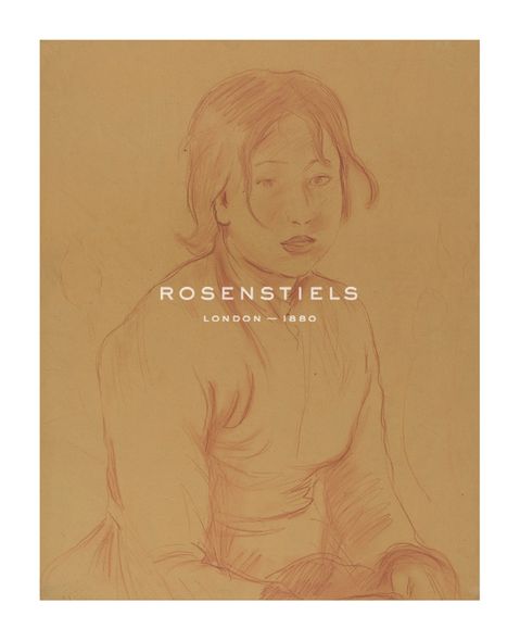 Berthe Morisot Hand Numbered Limited Edition Print on Paper :"Peasant Girl"