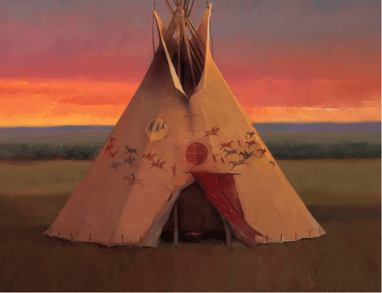 R. Tom Gilleon Artist Signed and Numbered Limited Edition Canvas Giclee:"Falling Soldiers"