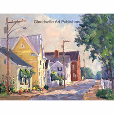 Bill Schmidt Handsigned and Numbered Limited Edition Gallery Giclee Paper: "Liberty St."