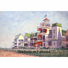 Bill Schmidt Handsigned and Numbered Limited Edition Gallery Giclee Paper: "Seashore Morning"