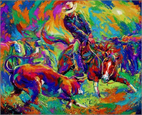 Blend Cota limited edition gicl&eacute;e on paper:"Cutting Deep"