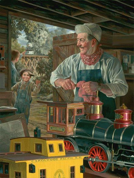 Bob Byerley Framed Limited Edition Print: "Walts Magical Barn"