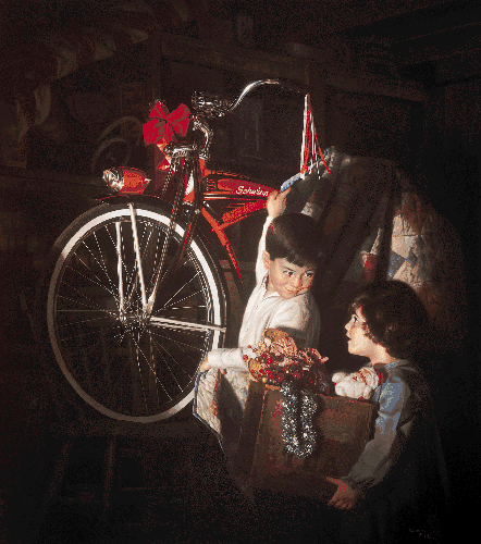Bob Byerley Hand Signed Limited Edition Print:"Christmas Memories"