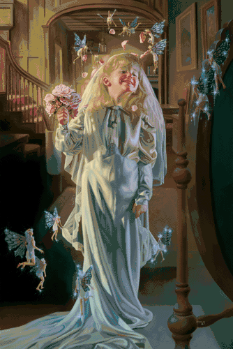 Bob Byerley Handsigned & Numbered Limited Edition Print:" A Study in White"