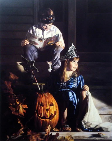 Bob Byerley Print-Signed and Numbered:"A Long Wait Til Dark"