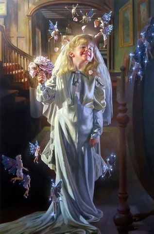 Bob Byerley Print-Signed and Numbered:"A Study in White"