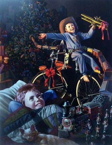 Bob Byerley Print-Signed and Numbered:"A Thousand Hours Til Morning"
