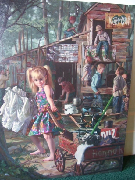 Bob Byerley Signed and Numbered Limited Edition Artist Proof Lithograph: "'"