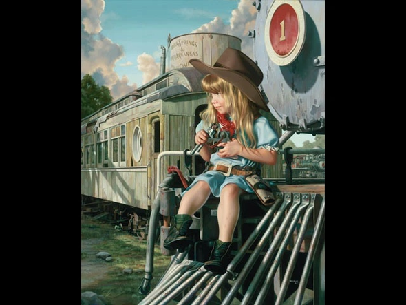 Bob Byerley Signed and Numbered Limited Edition Artist Proof Lithograph: ""