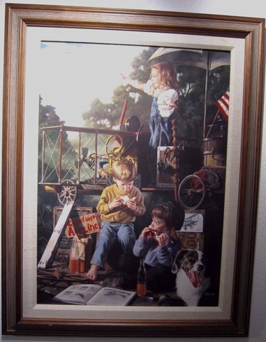 Bob Byerley Signed and Numbered Limited Edition  Canvas: ""