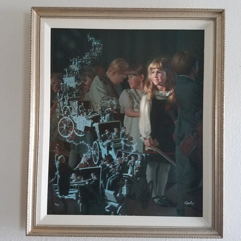 Bob Byerley Signed and Numbered Limited Edition  Canvas: "Coronation"