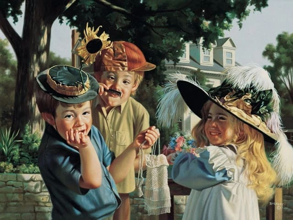 Bob Byerley Signed and Numbered Limited Edition  Lithograph: ""
