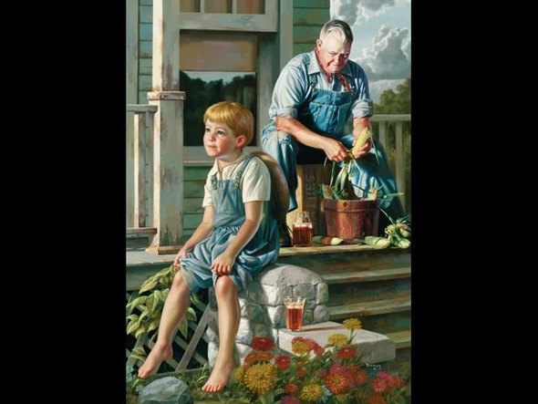 Bob Byerley Signed and Numbered Limited Edition  Lithograph: ""