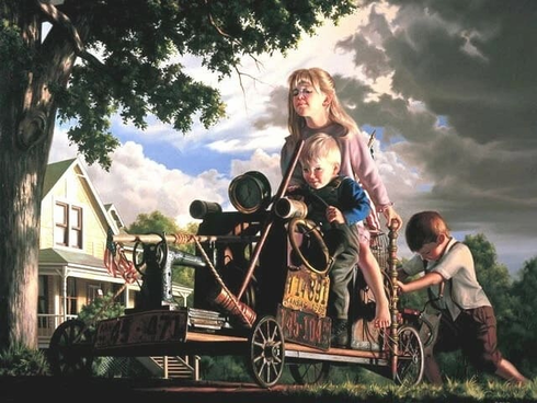 Bob Byerley Signed and Numbered Limited Edition Lithograph: "" Bob Byerley Signed and Numbered Limited Edition Lithograph: ""