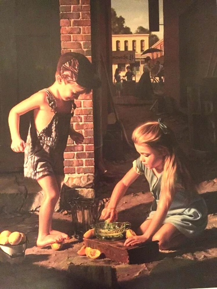 Bob Byerley Signed and Numbered Limited Edition  Lithograph: "Add Water And Stir"