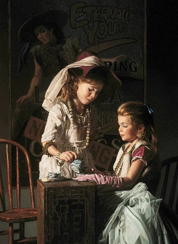 Bob Byerley Signed Limited Edition Lithograph Print: "In Grand Tradition" Bob Byerley Signed Limited Edition Lithograph Print: "In Grand Tradition"