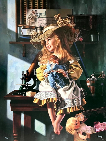 Bob Byerley Signed Limited Edition Lithograph Print: "Monday Thru Sunday" Bob Byerley Signed Limited Edition Lithograph Print: "Monday Thru Sunday"