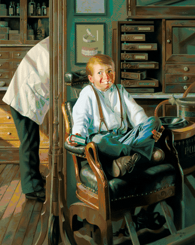 Bob Byerly Limited Edition Print: "Incisor Supriser"