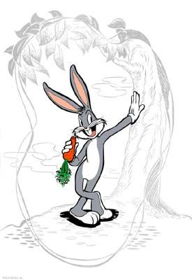 Bob Clampett Limited Edition Serigraph on Paper:"The One And Only: Bugs Bunny"